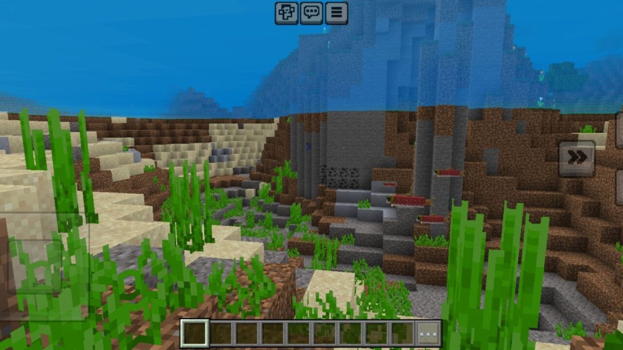 Underwater from Defined PBR Texture Pack for Minecraft PE