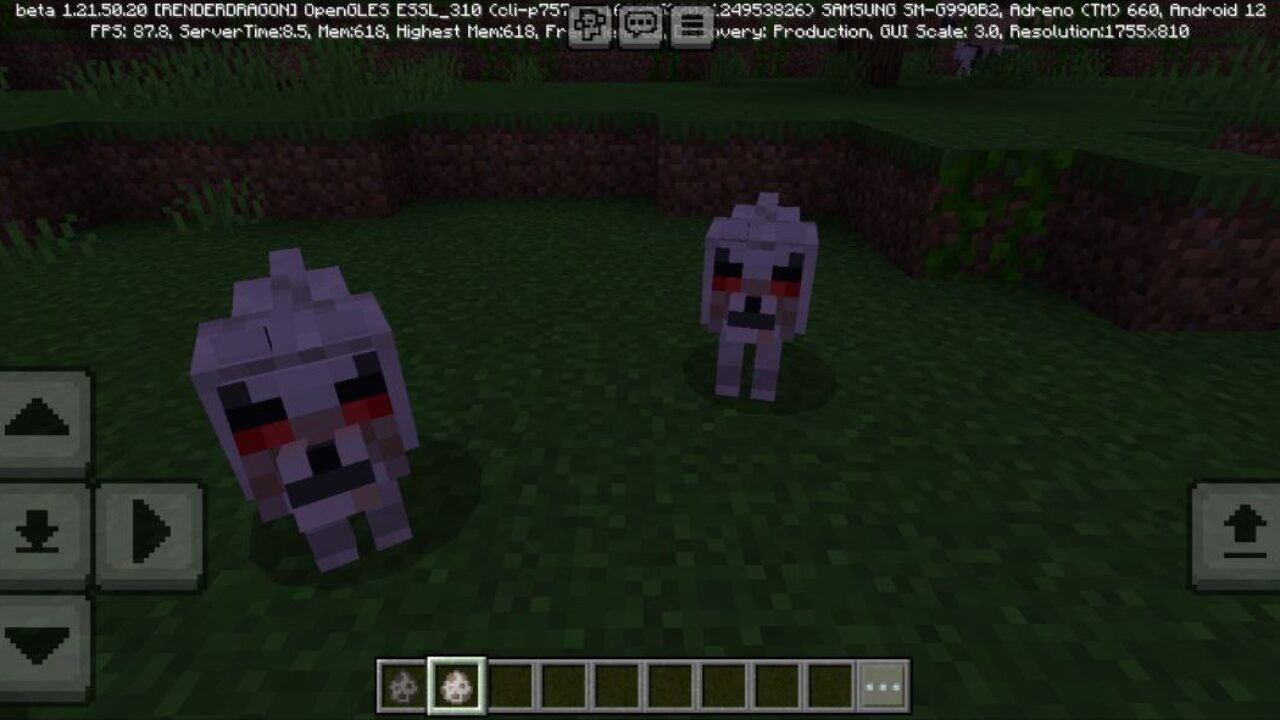 Angry from Werewolves Mod for Minecraft PE