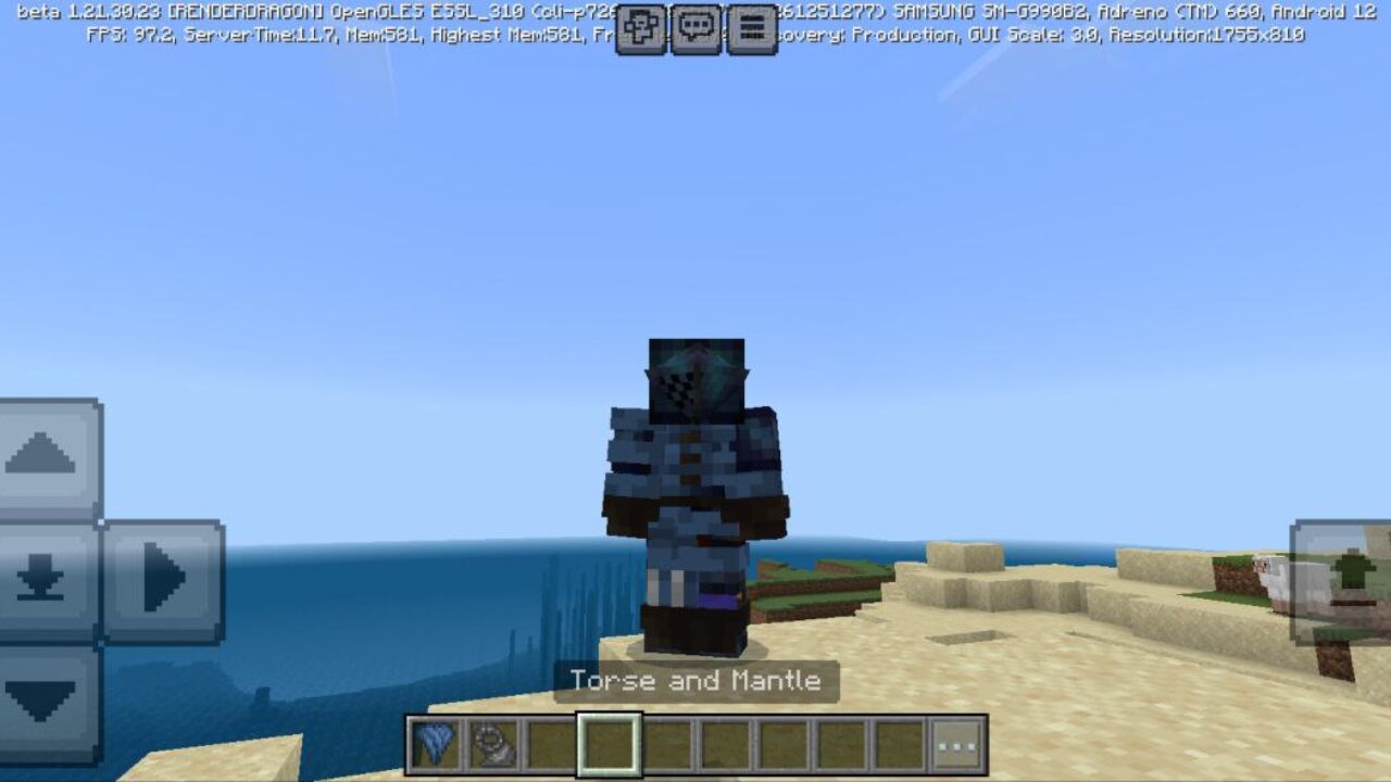 Armor from Epic Knight Mod for Minecraft PE