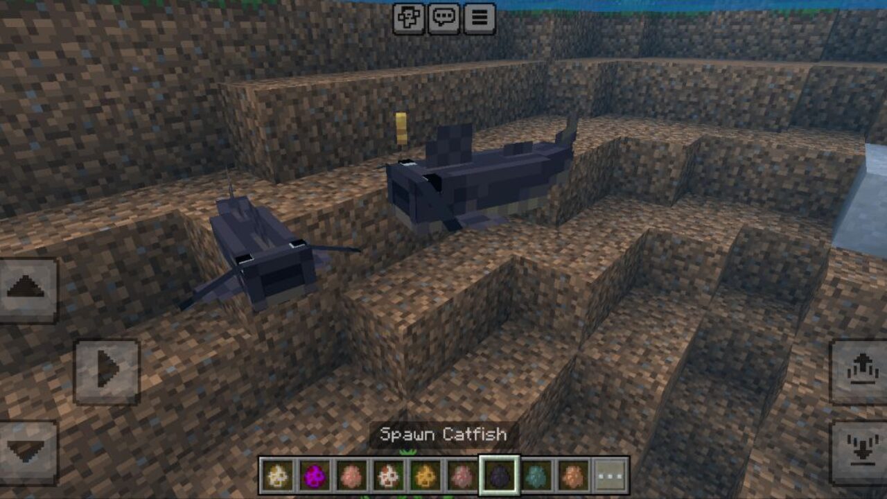 Catfish from Extended Aquatic Bundle Mod for Minecraft PE