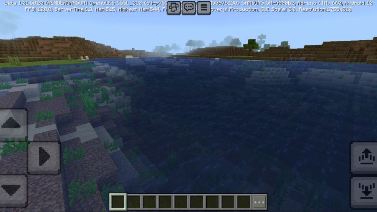 Clear Water from Warm Shaders for Minecraft PE