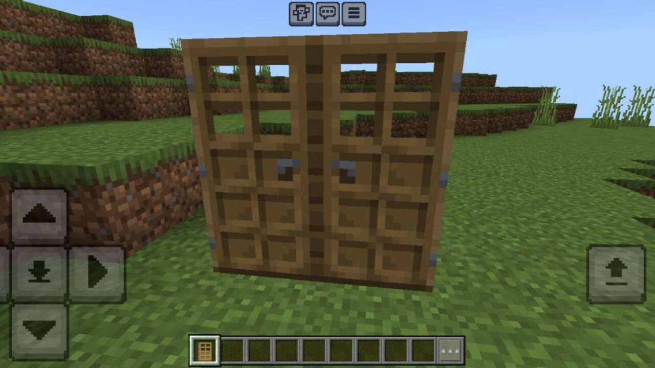 Closed from Double Doors Mod for Minecraft PE