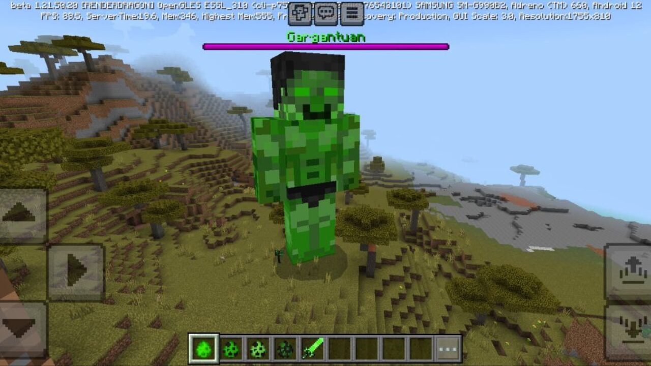 Gargantuan from The Noxrothious Plague Mod for Minecraft PE