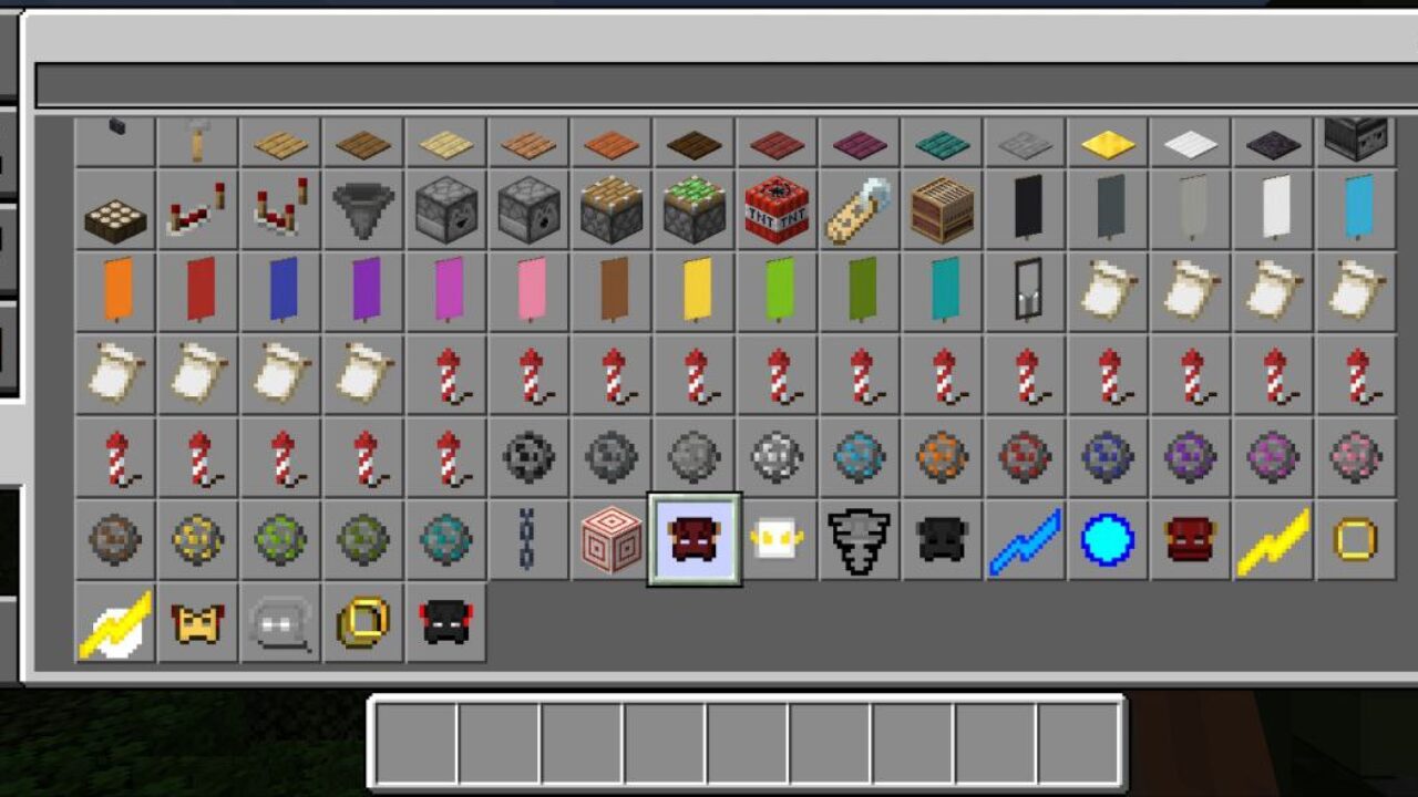 Inventory from Speedster-Era Mod for Minecraft PE