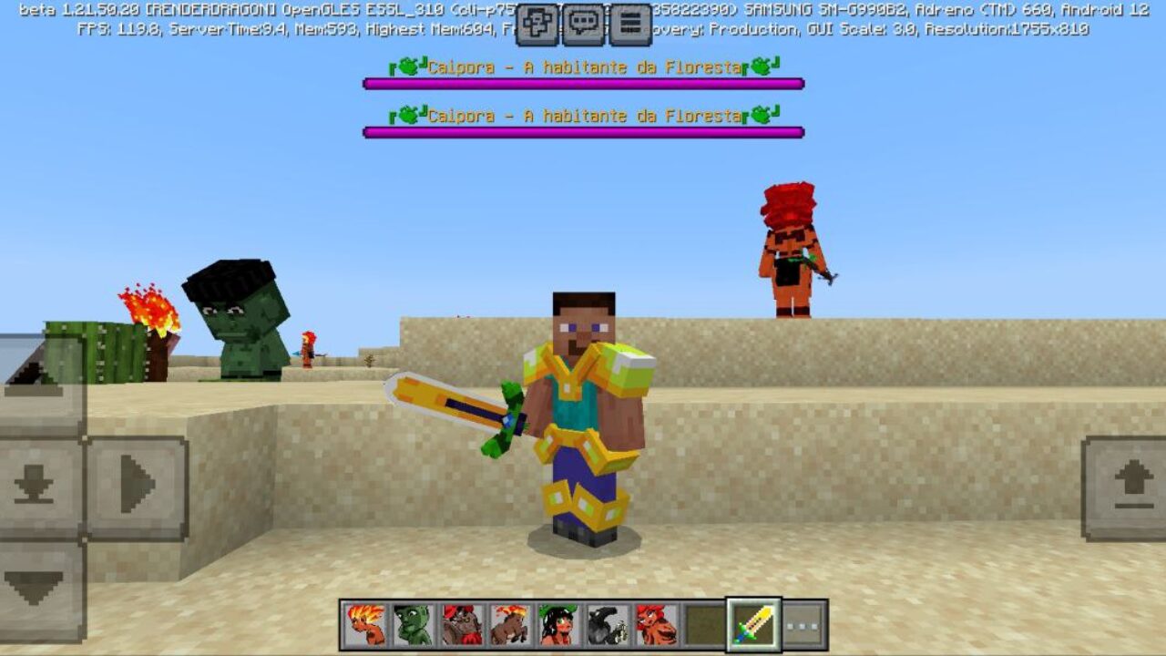 JS Fantasy Brasil Mod for Minecraft PE