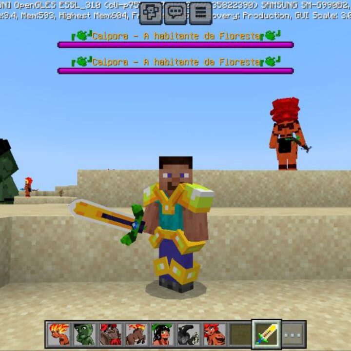 JS Fantasy Brasil Mod for Minecraft PE