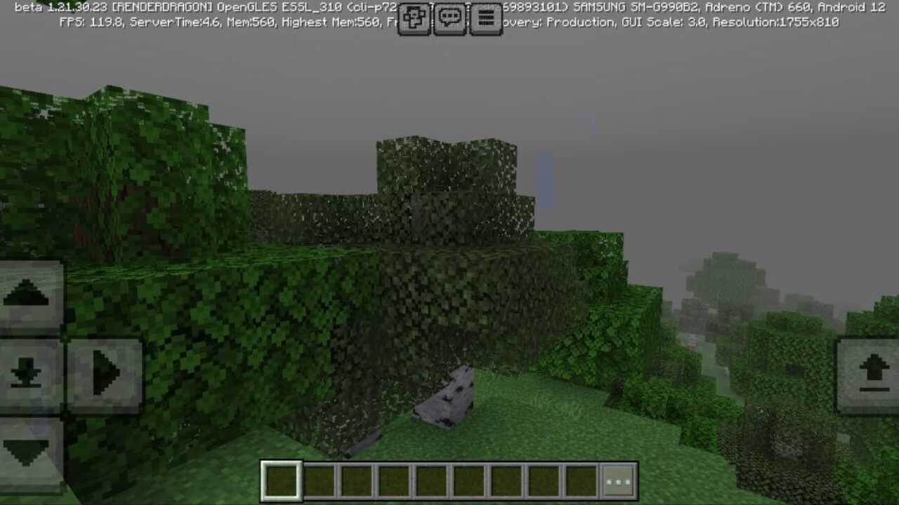 Leaves from Smooth Weather Texture Pack for Minecraft PE