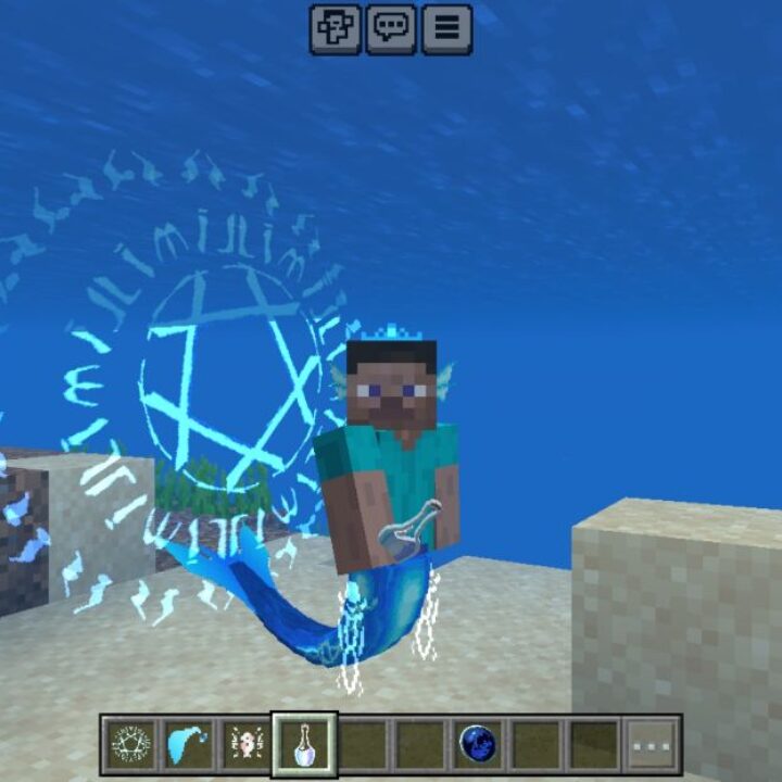 Mermaid Mod for Minecraft PE