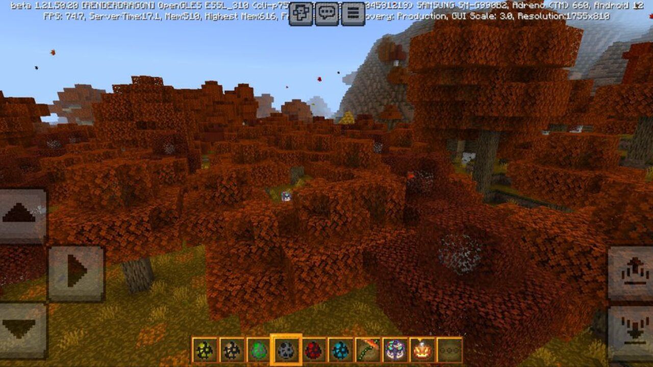 Nature from Scares of Cube Mod for Minecraft PE