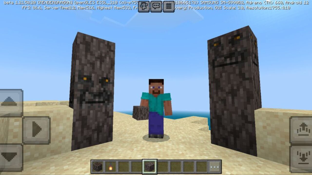 New Look from Mystic Creaking Heart Texture Pack for Minecraft PE