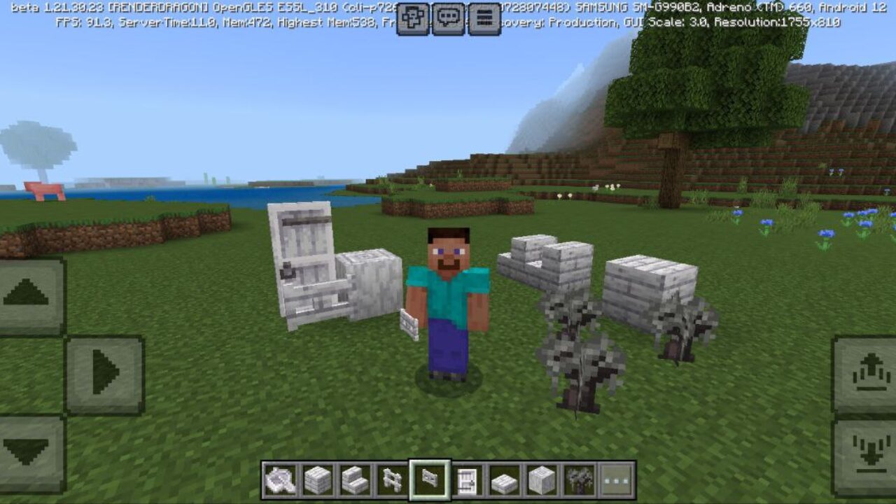 Pale Garden Texture Pack for Minecraft PE