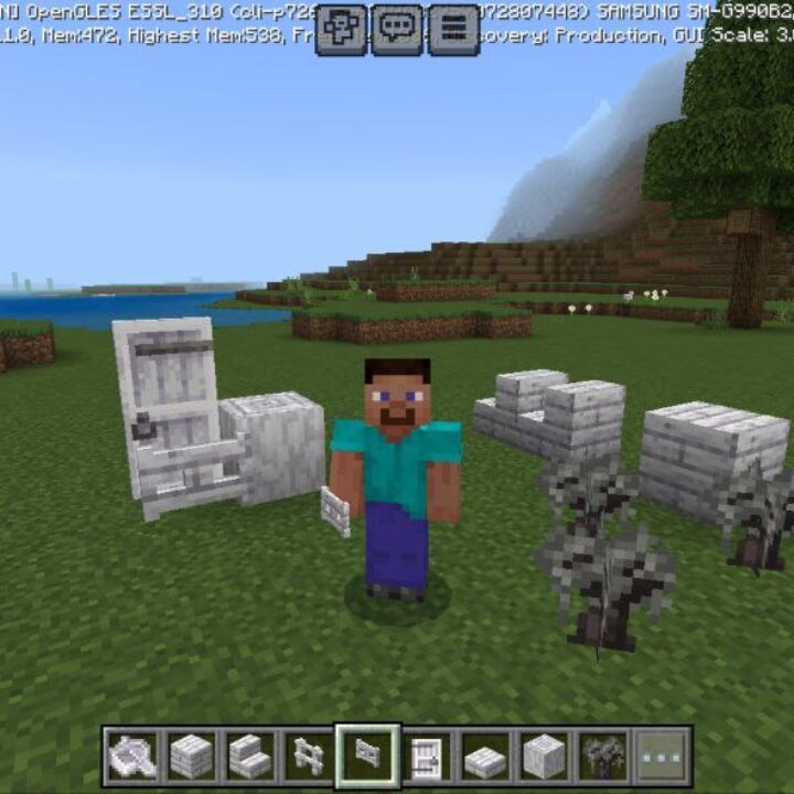 Pale Garden Texture Pack for Minecraft PE