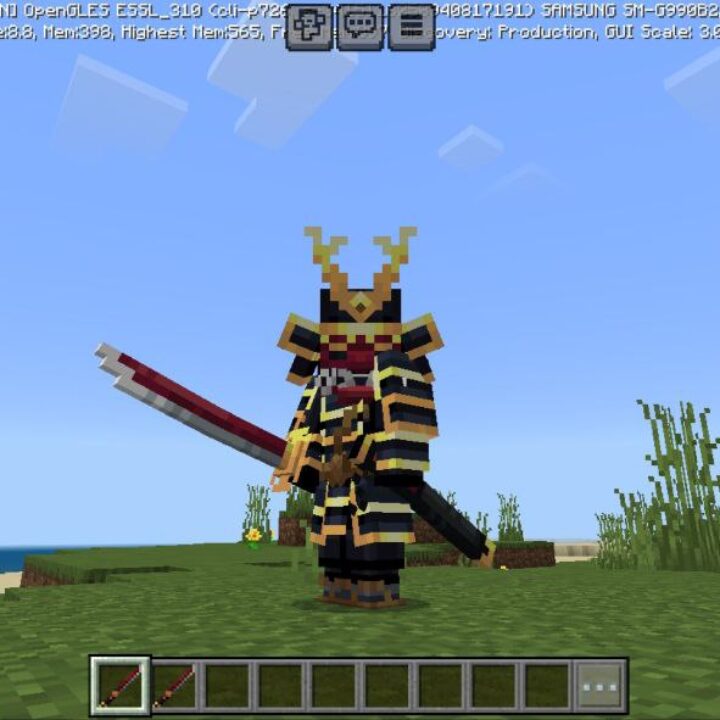 Samurai Mod for Minecraft PE