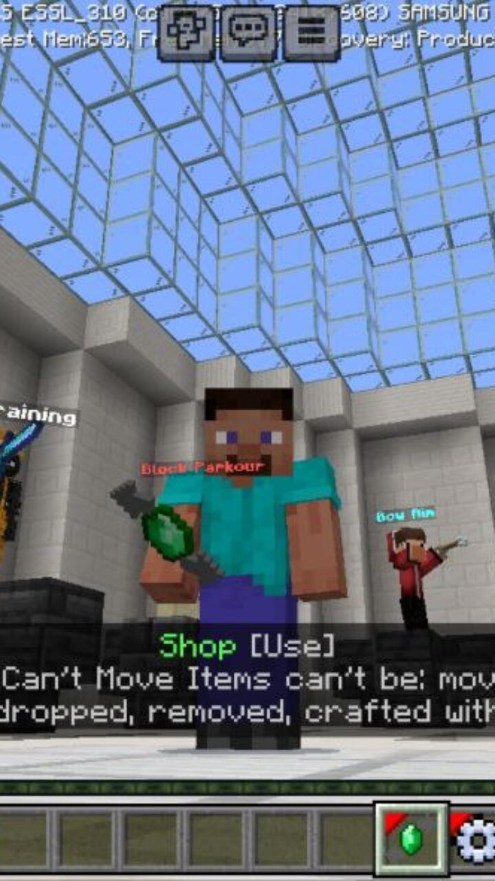 Shop from Padas Laboratory Map for Minecraft PE