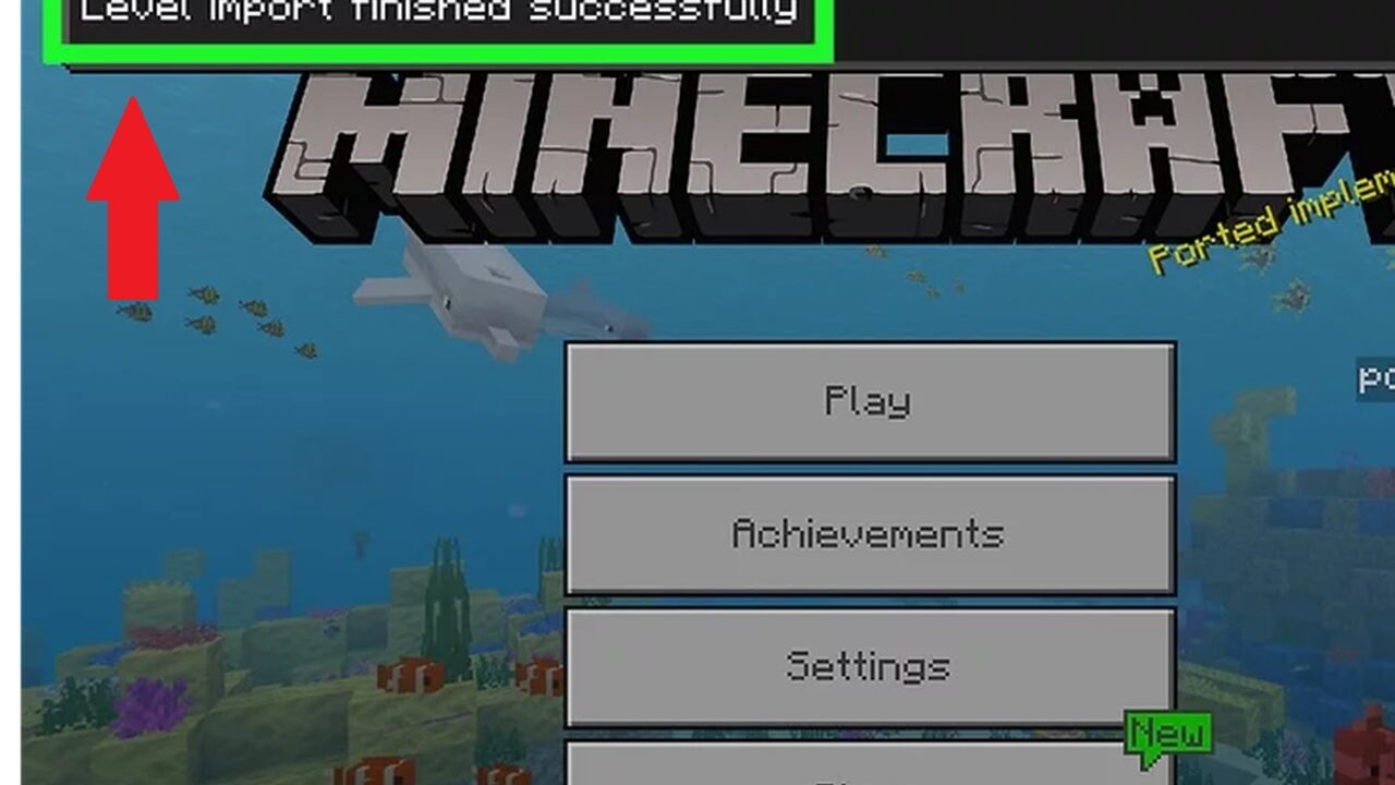 Step 8 from Tutorial for Minecraft on IOS