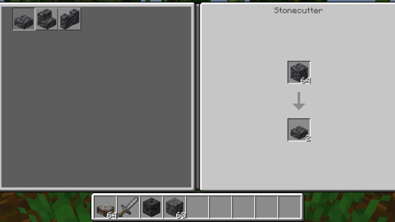 Stonecutter from Saw Mod for Minecraft PE