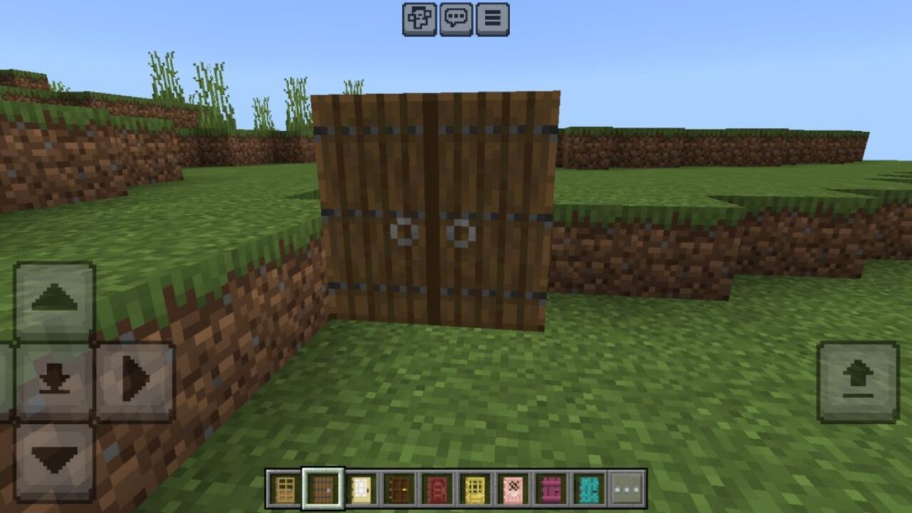 Use It from Double Doors Mod for Minecraft PE