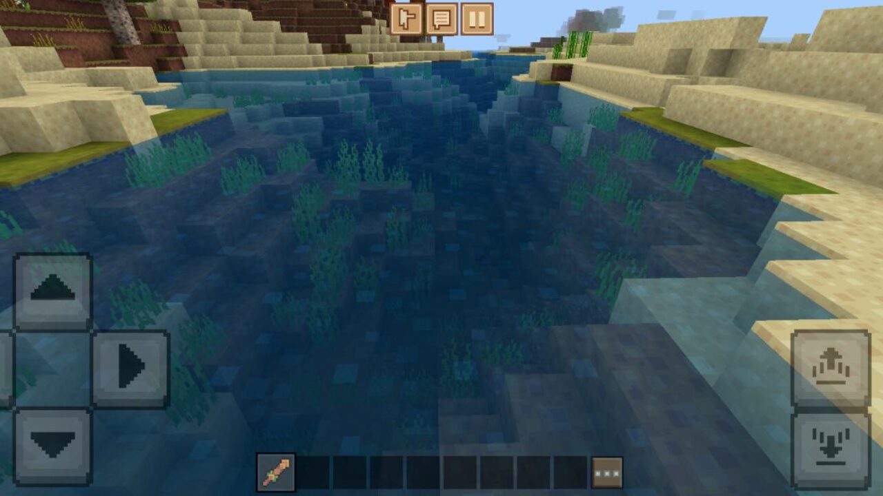 Water from BlockPixel Fan Edition Texture Pack for Minecraft PE