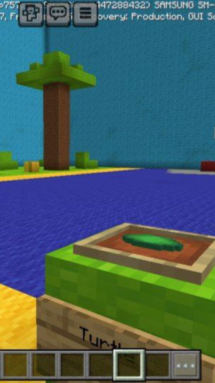 Water from Free Edition Map for Minecraft PE