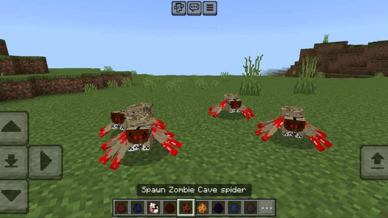 Zombie Cave from Spiders Mod for Minecraft PE