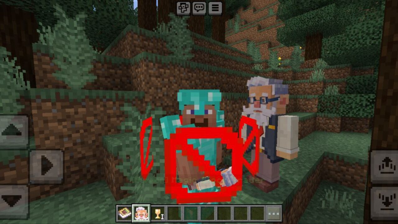 Armor from Magic Block Mod for Minecraft PE