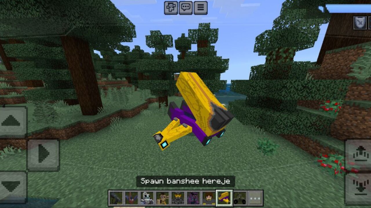 Banshee from Halo Mod for Minecraft PE