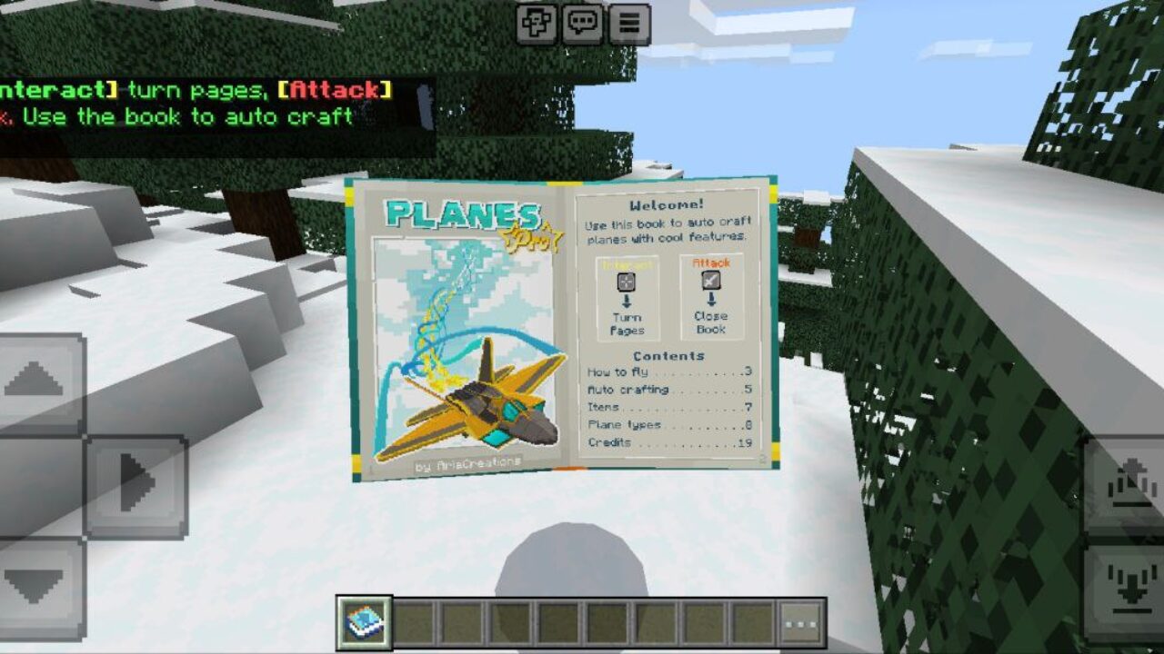 Book from Planes Pro Mod for Minecraft PE