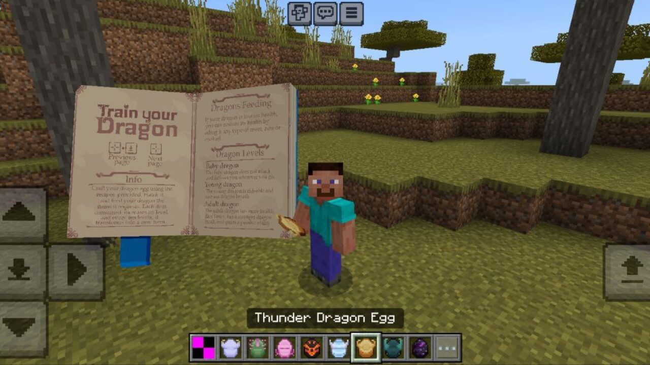 Book from Train Your Dragon Mod for Minecraft PE