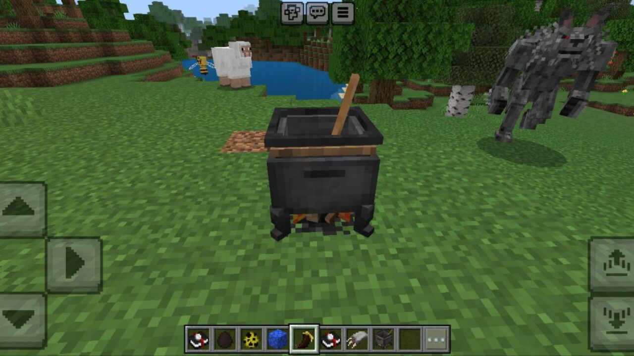 Cauldron from Scary Nights Mod for Minecraft PE