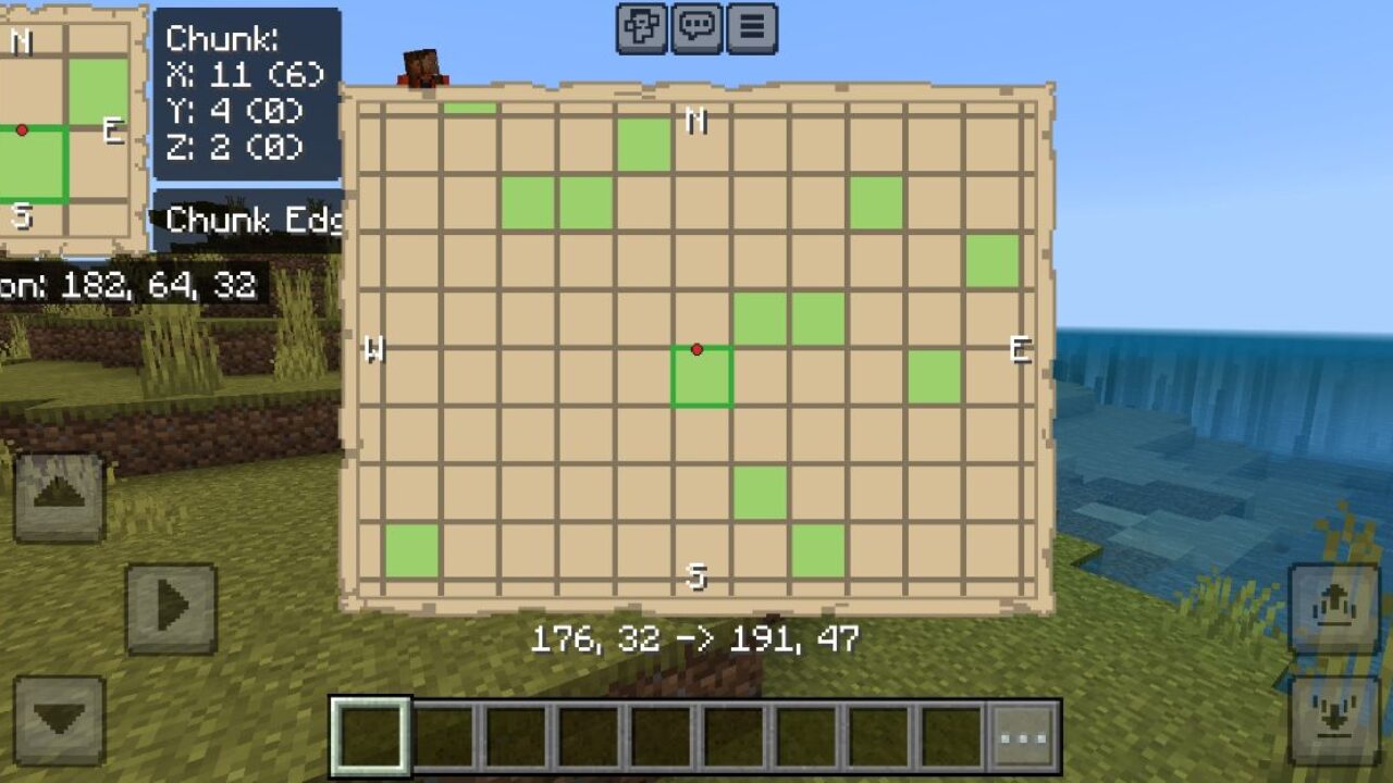 Check from Chunk Viewer Texture Pack for Minecraft PE