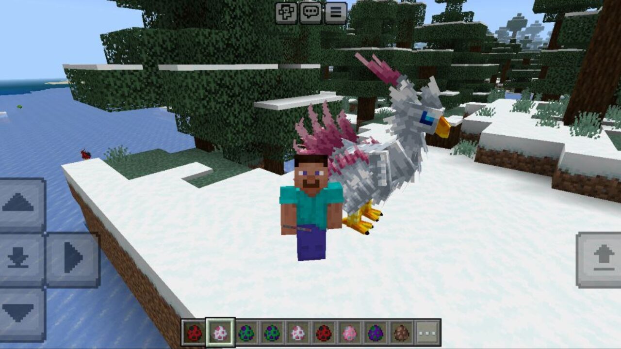 Creature from Filolials Mod for Minecraft PE