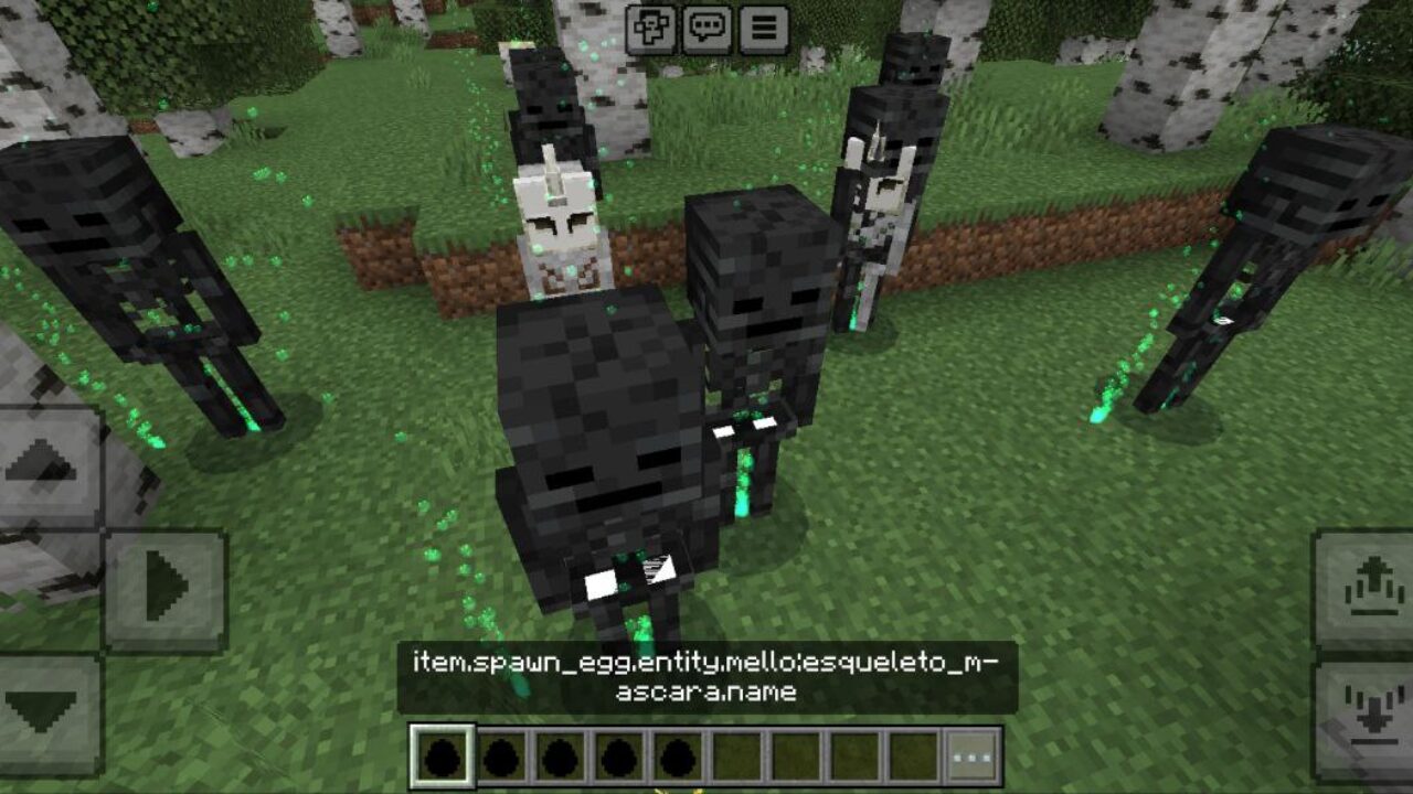 Creatures from Necromancer Mod for Minecraft PE