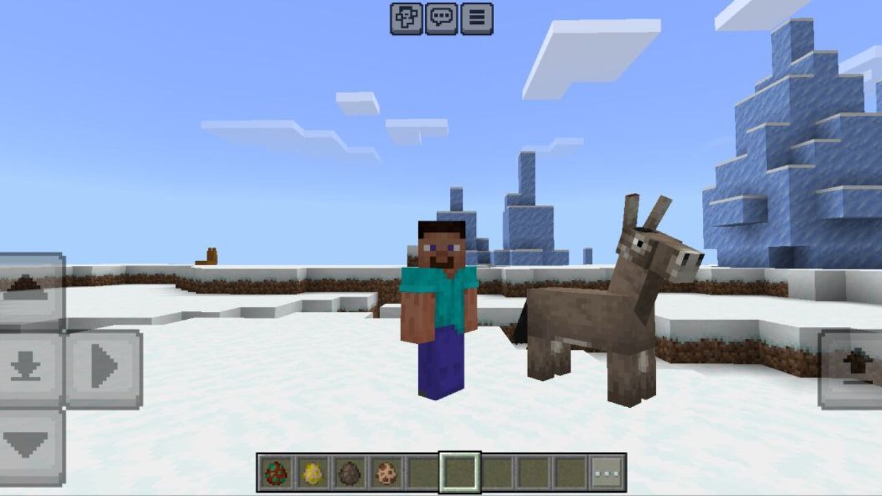 Donkey from Multi-Ride Mod for Minecraft PE