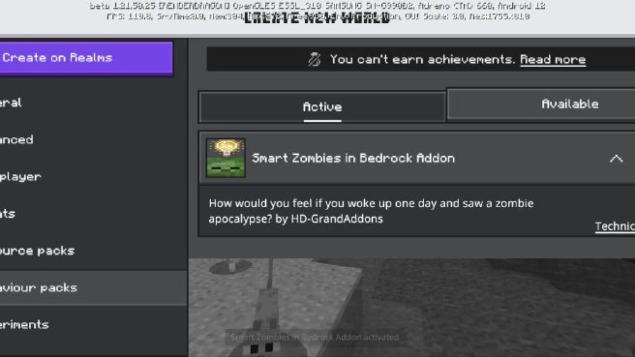 Install from Smart Zombies Mod for Minecraft PE