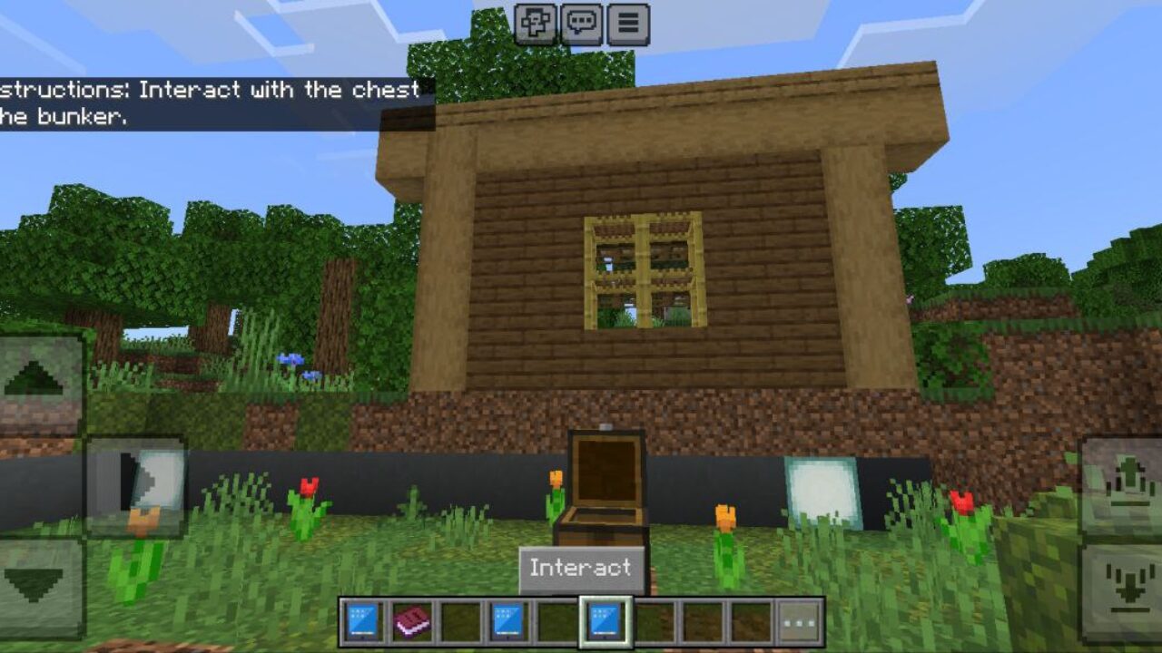 Interact from Secure Bunkers Mod for Minecraft PE