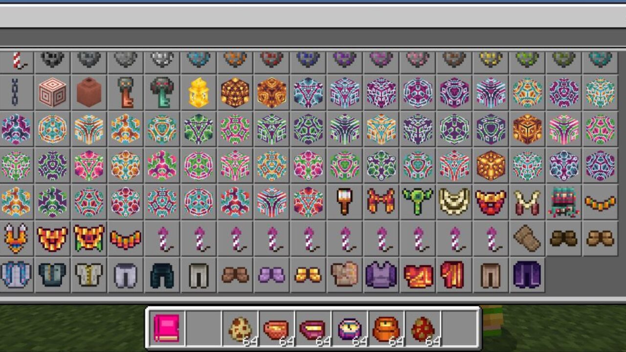 Inventory from Diwali Mod for Minecraft PE