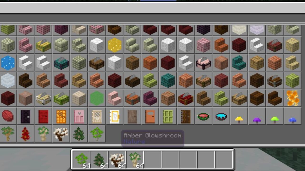 Inventory from Natura Regrown Mod for Minecraft PE