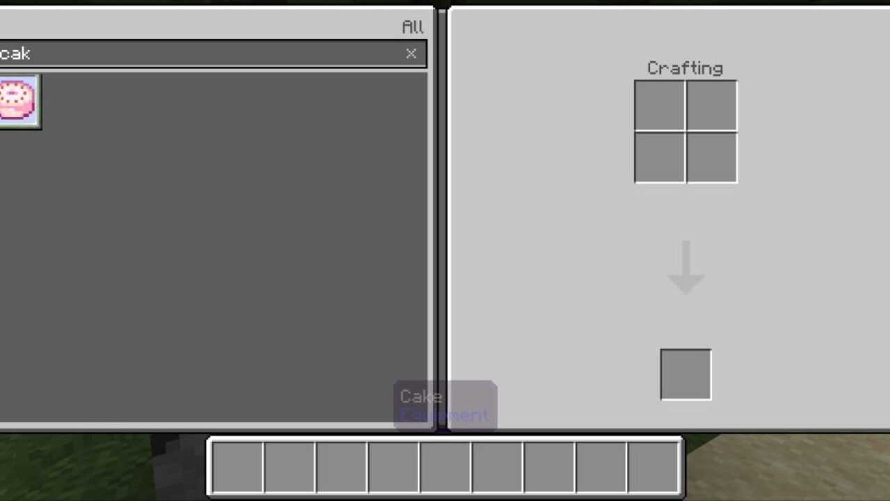 Inventory from Pink Cake Texture Pack for Minecraft PE