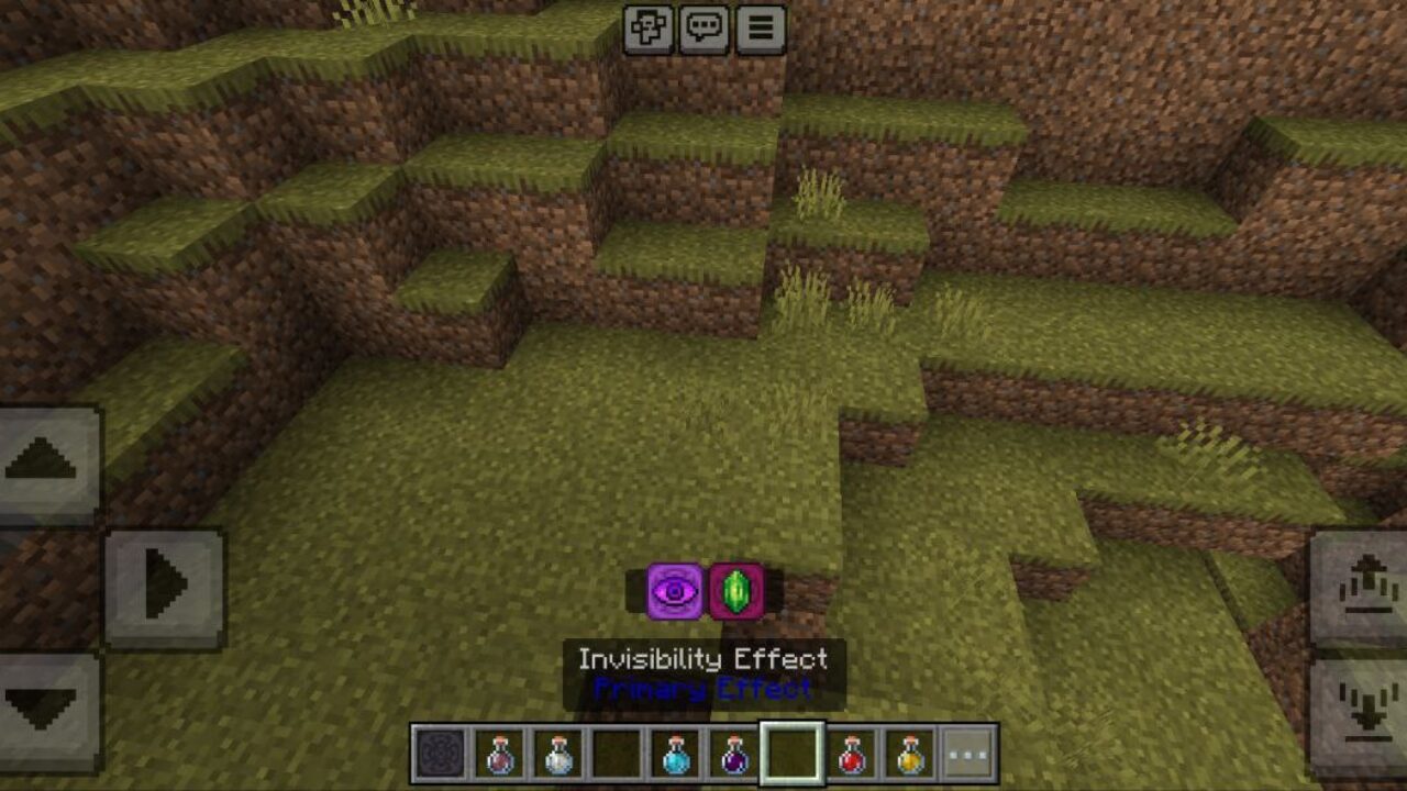 Invisibility from Infuse Mod for Minecraft PE