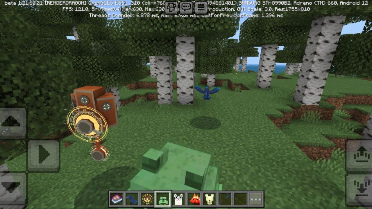 Items from Mage Mania Mod for Minecraft PE