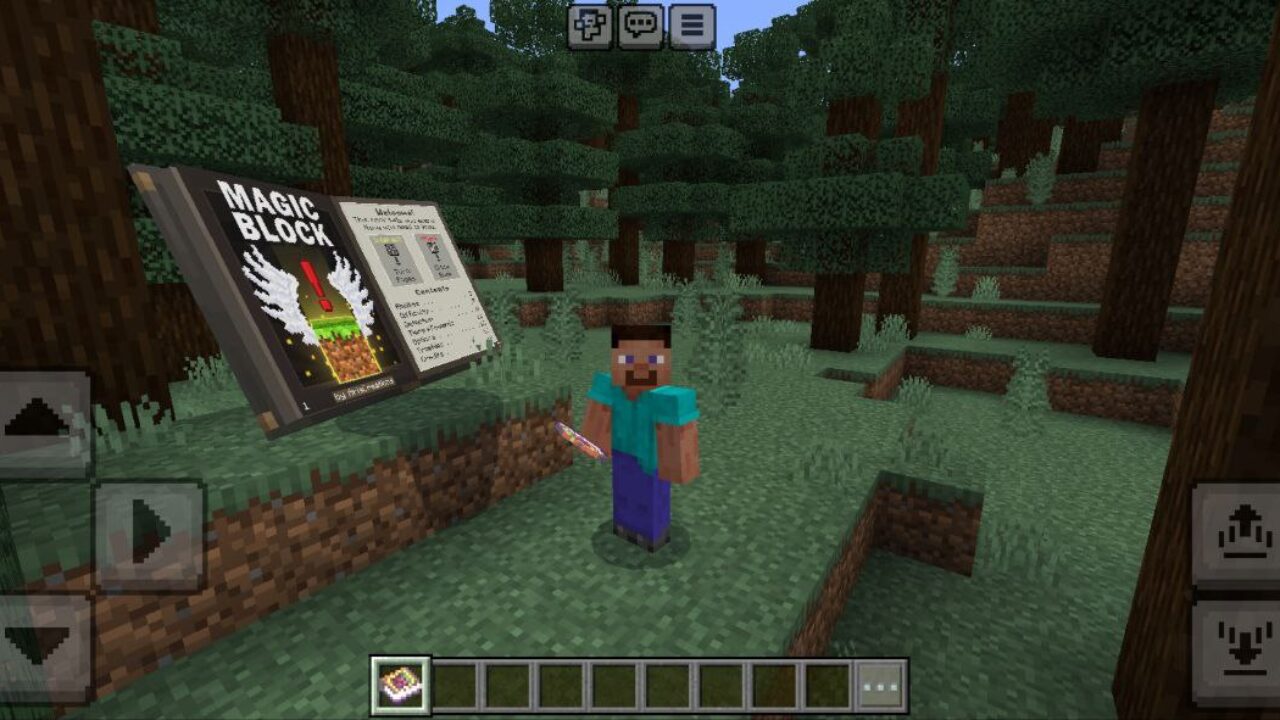 Magic Block Mod for Minecraft PE