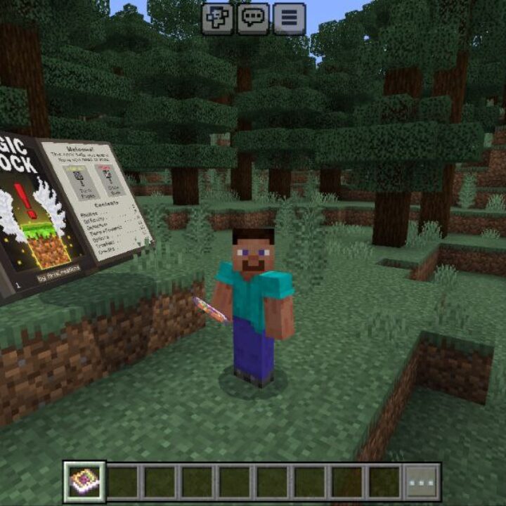 Magic Block Mod for Minecraft PE