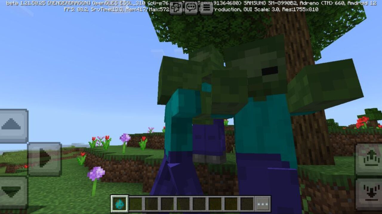 Mobs from Smart Zombies Mod for Minecraft PE