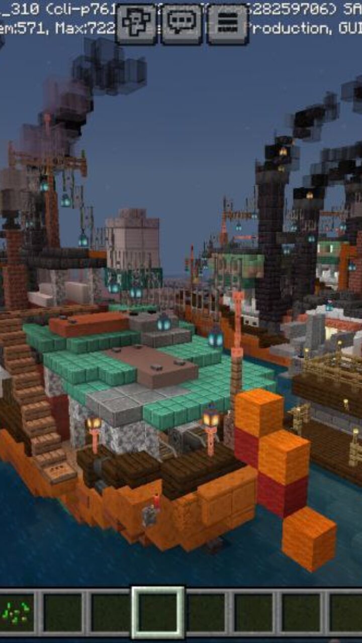 Night from Pirates Region Map for Minecraft PE