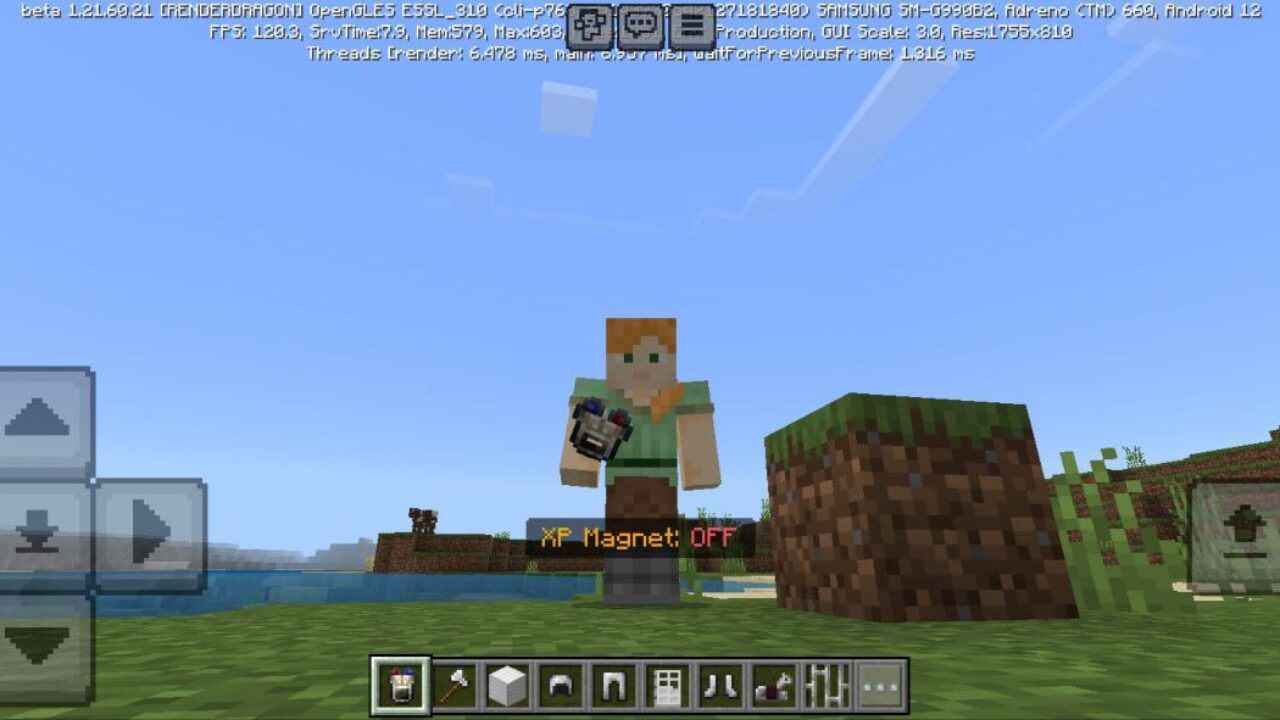 Off from Item Magnet Mod for Minecraft PE