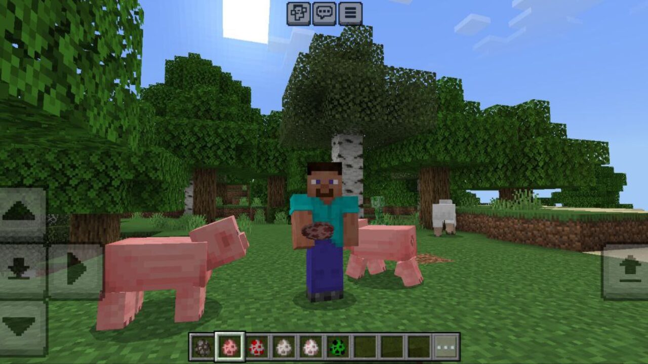 Pigs from Aplus Texture Pack for Minecraft PE