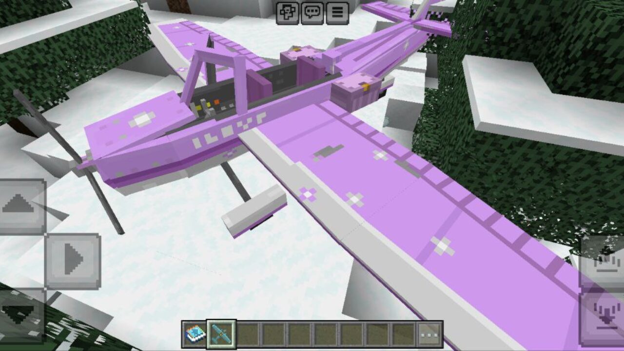 Purple from Planes Pro Mod for Minecraft PE