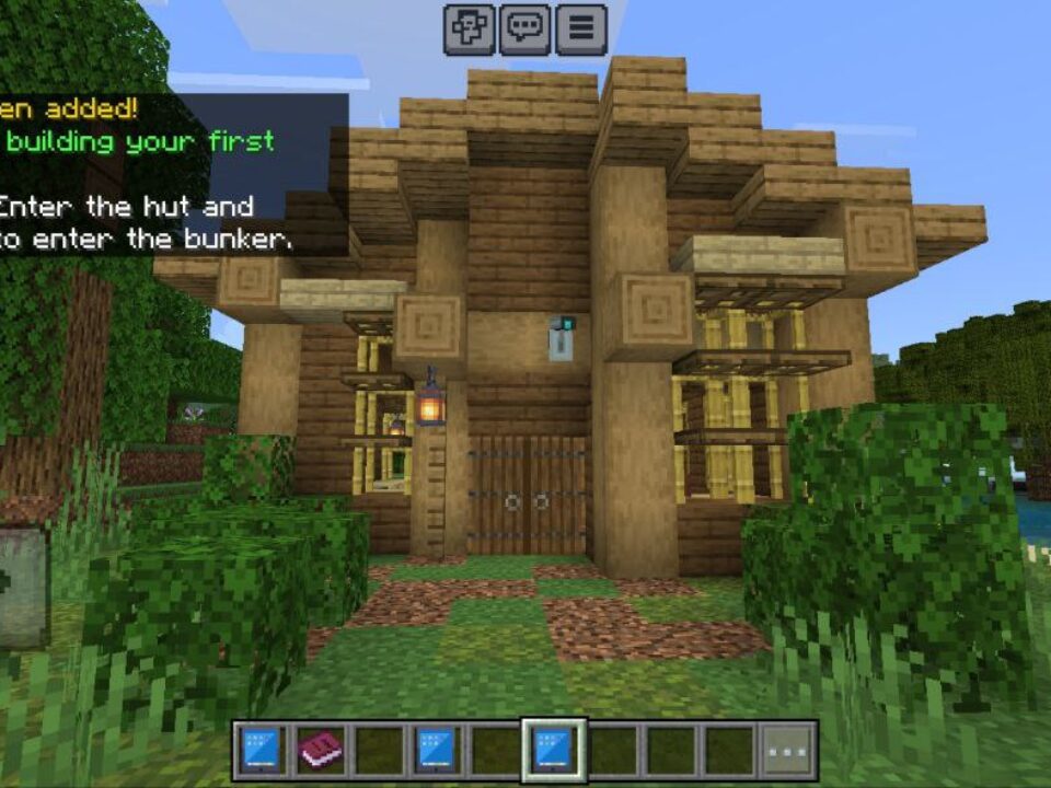 Secure Bunkers Mod for Minecraft PE