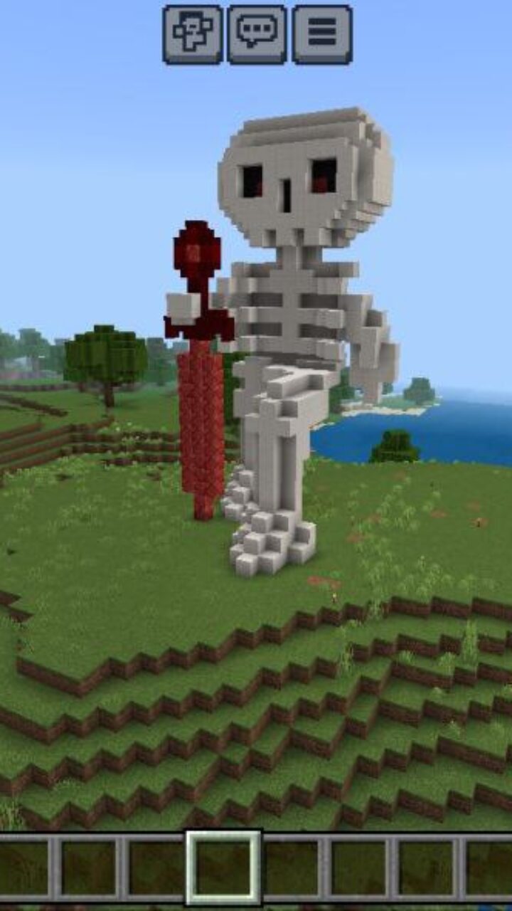 Skeleton from Bella Craft Map for Minecraft PE