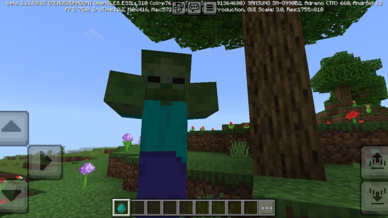 Smart Zombies Mod for Minecraft PE